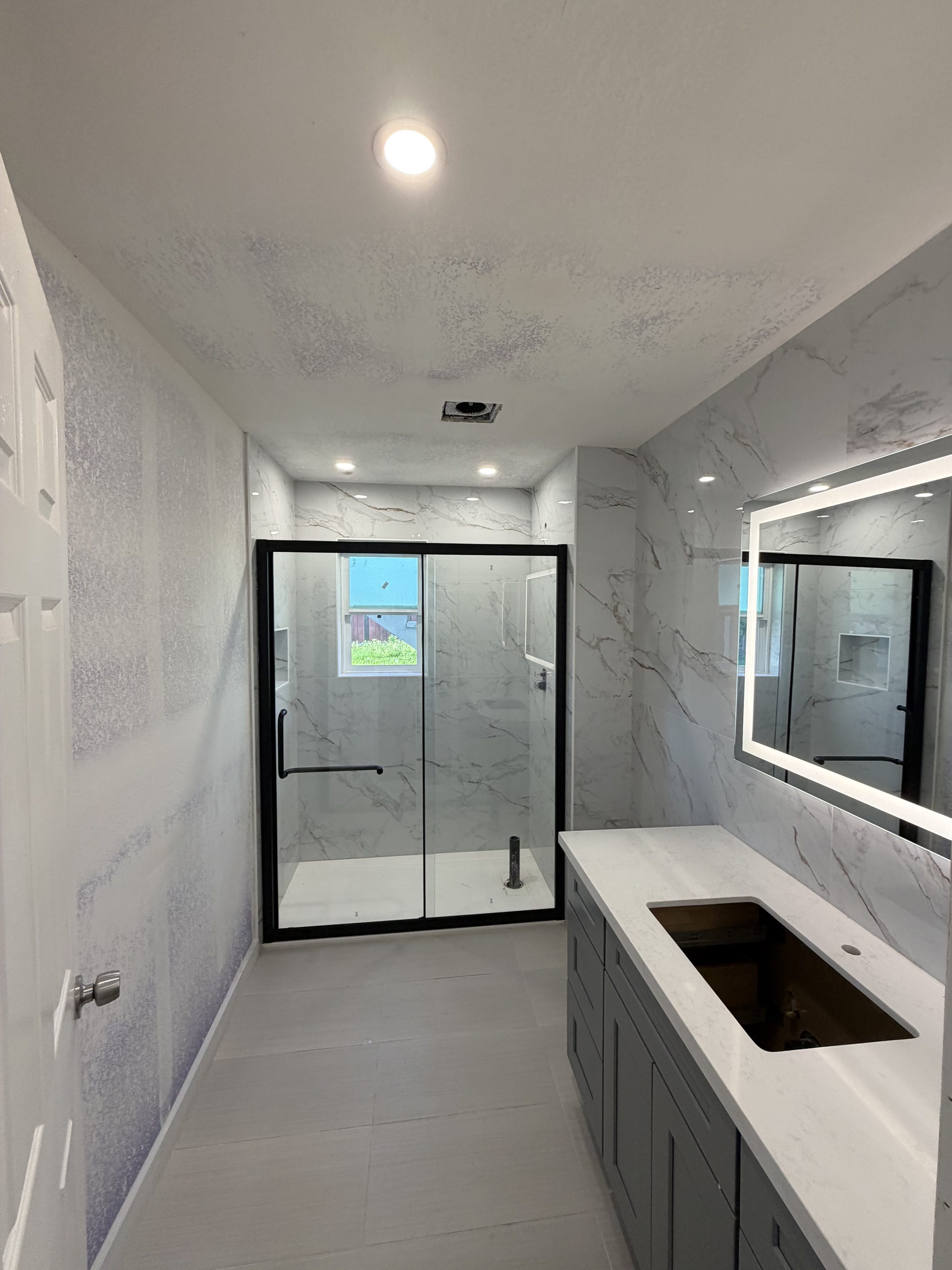 Bathroom remodel field photo